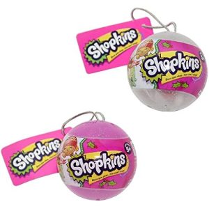 Bundle Set of 2 Shopkins Ornaments with 4 Shopkins